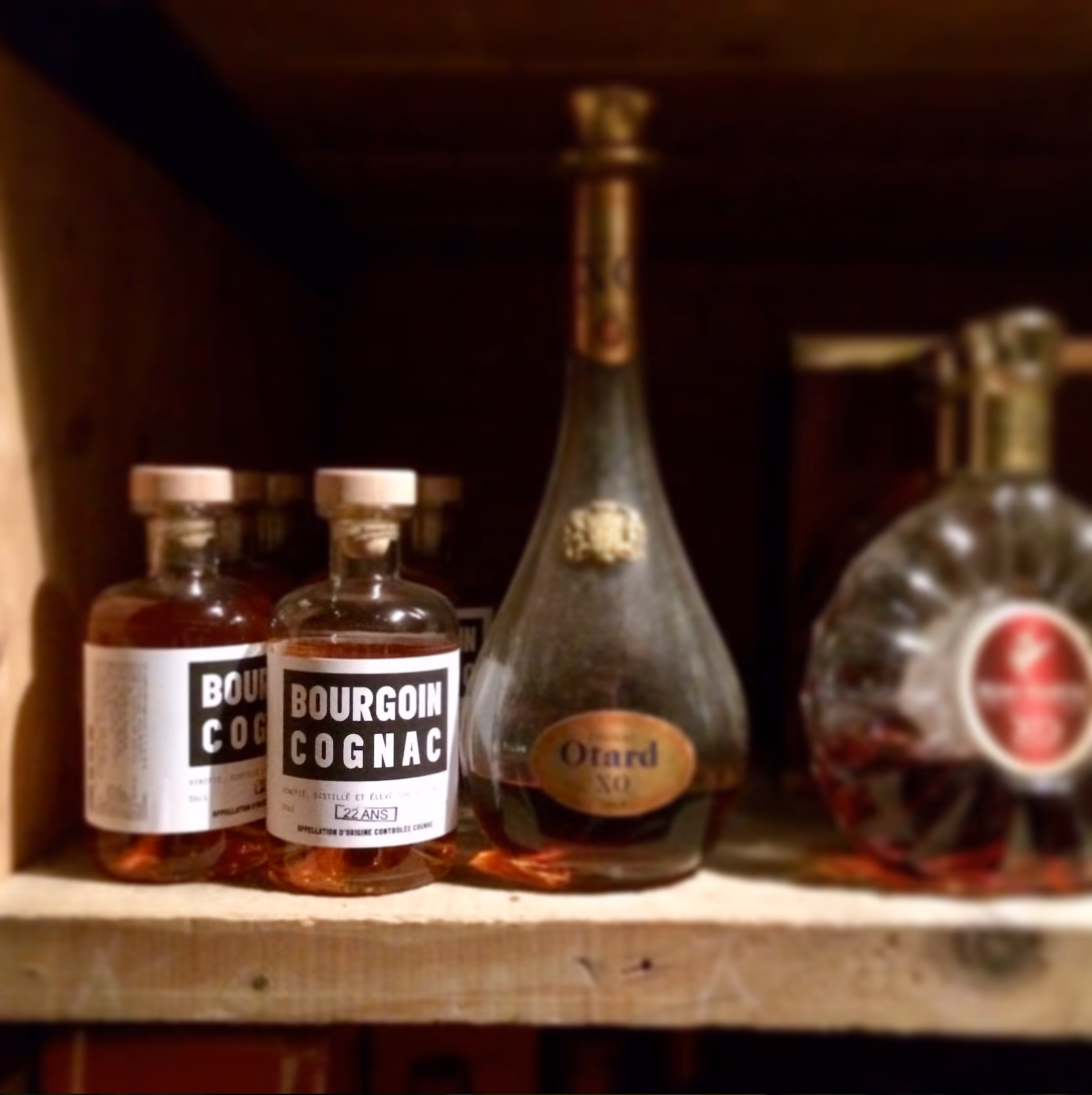 Bourgoin Cognac range